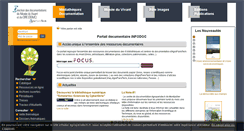 Desktop Screenshot of infodoc.agroparistech.fr